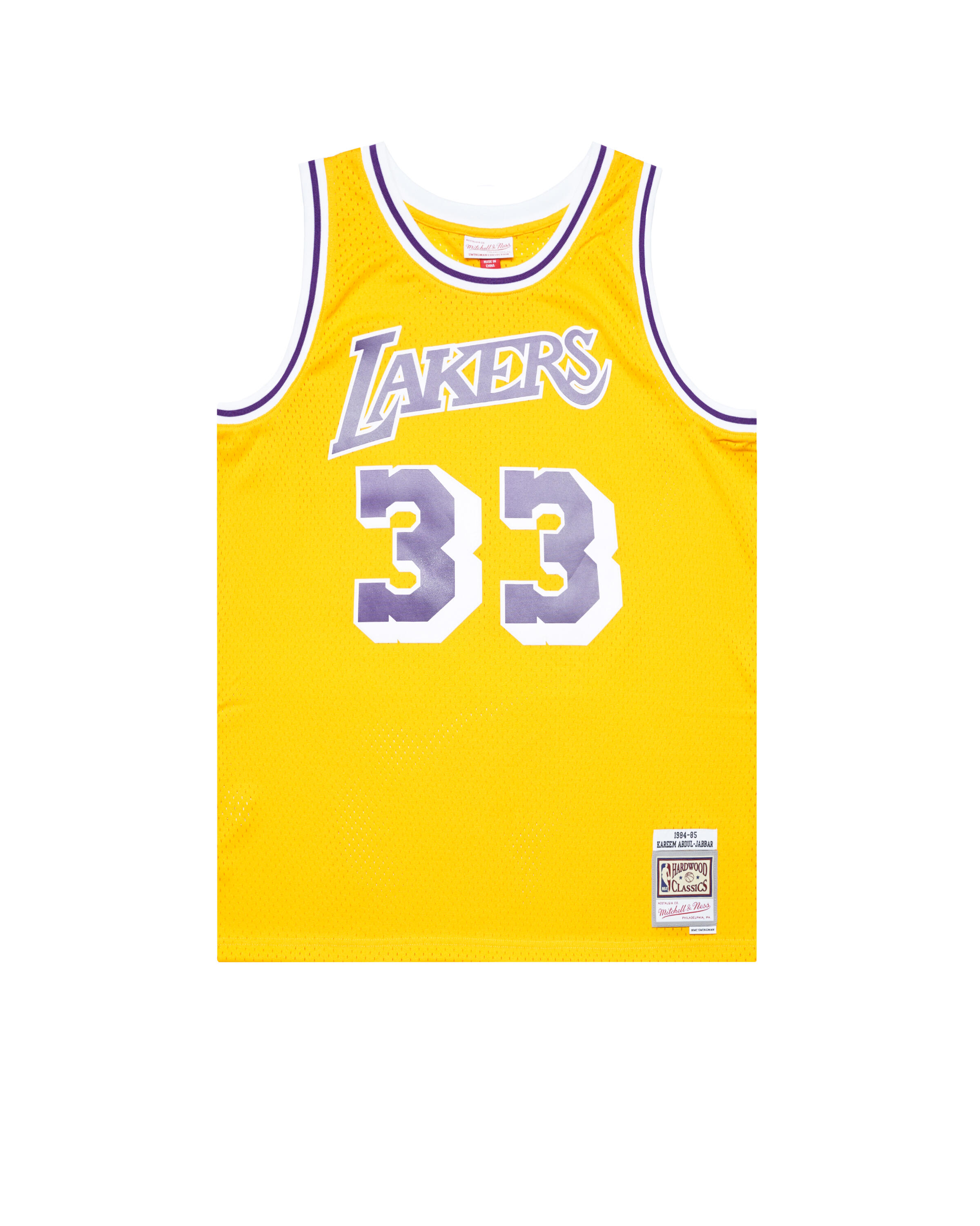 Mitchell Ness NBA SWINGMAN JERSEY 2.0 LA LAKERS K. ABDUL JABBAR SMJYAC18110 LALLTGD84KAB AFEW STORE